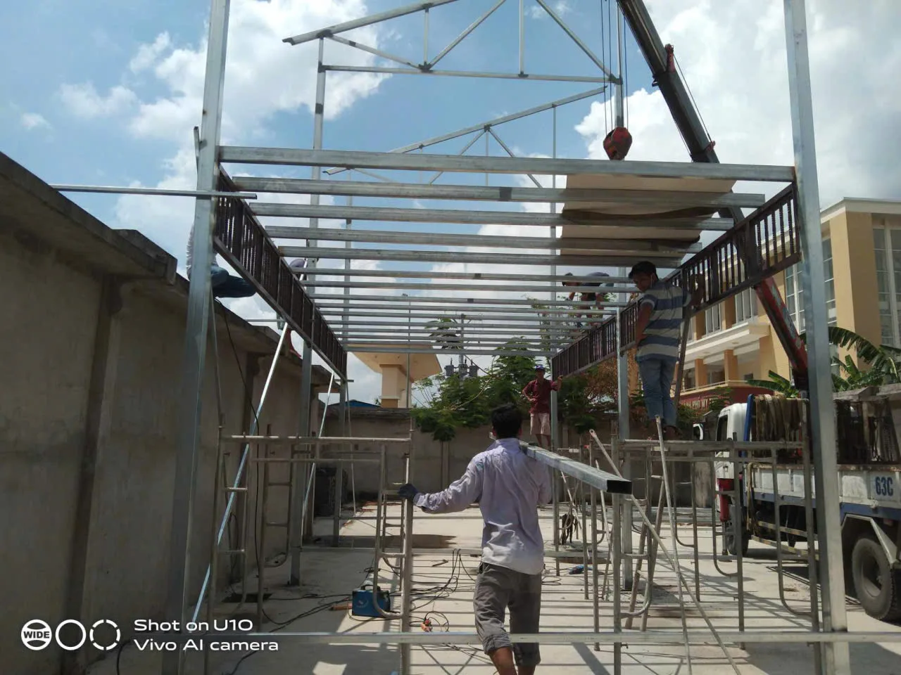 Thi công kết cấu nhà xưởng – hình ảnh 2